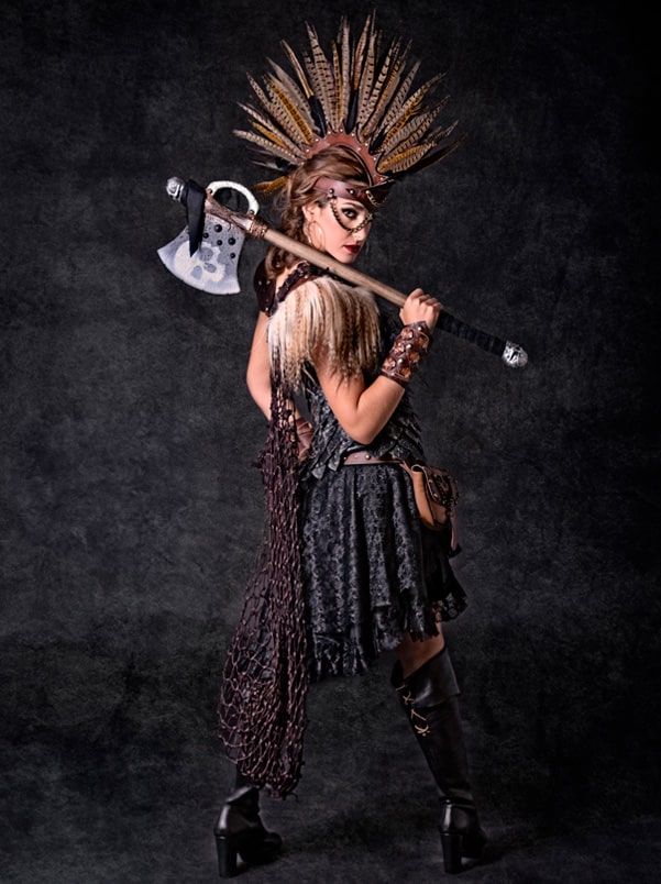 valkiria | traje de pirata mujer en alquiler para fiestas de moros y cristianos | trajes jolly roger | petrer