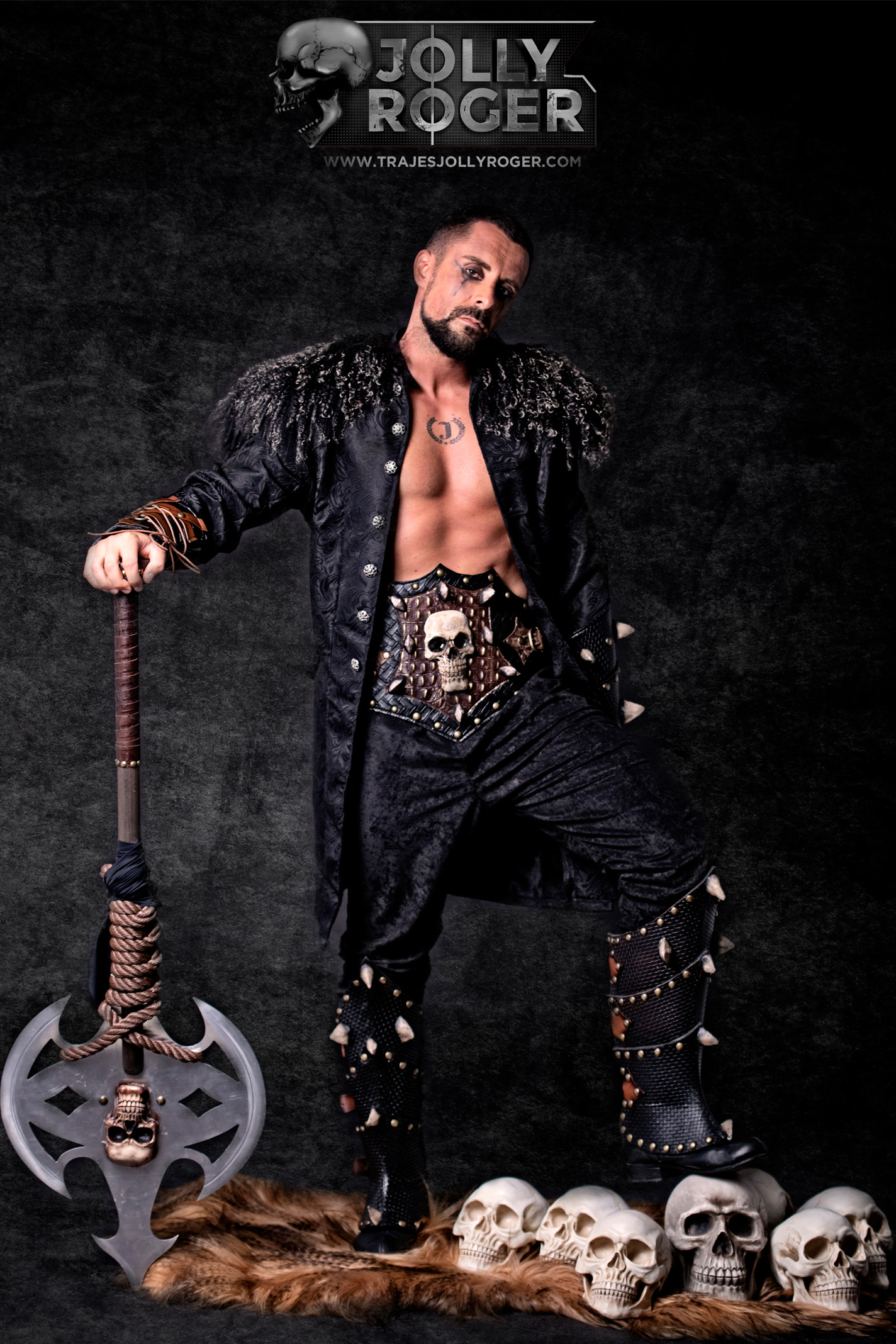 black sam | traje de pirata hombre en alquiler para fiestas de moros y cristianos | trajes jolly roger | petrer