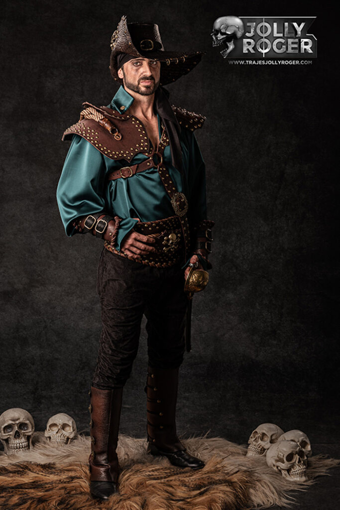 henry morgan | traje de pirata para hombre en alquiler para fiestas de moros y cristianos | trajes jolly roger | petrer