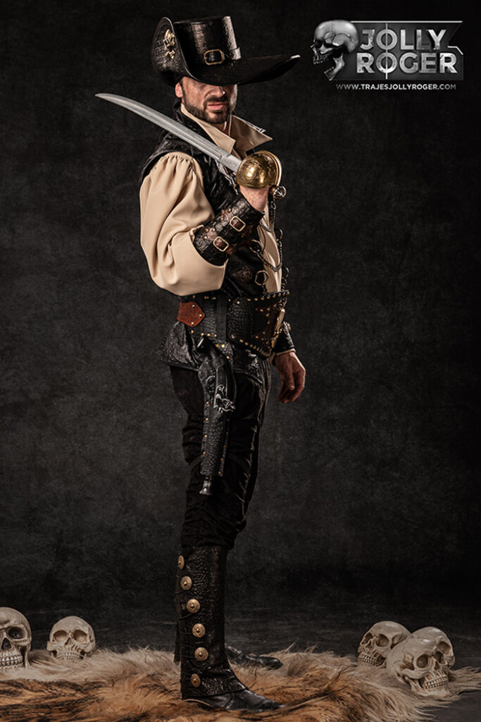 willian | traje de pirata para hombre en alquiler para fiestas de moros y cristianos | trajes jolly roger | petrer