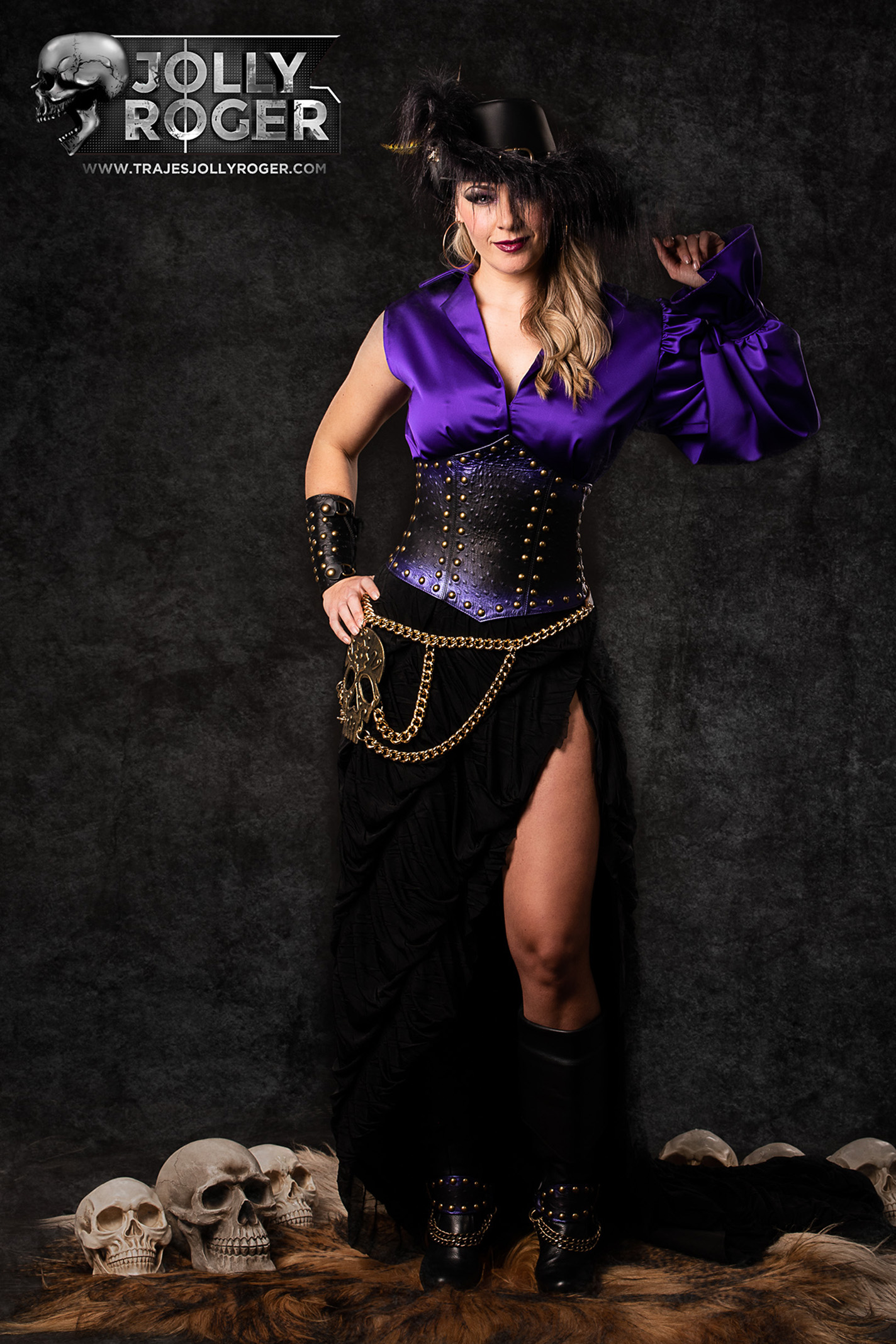 berry | traje de pirata mujer en alquiler para fiestas de moros y cristianos | trajes jolly roger | petrer
