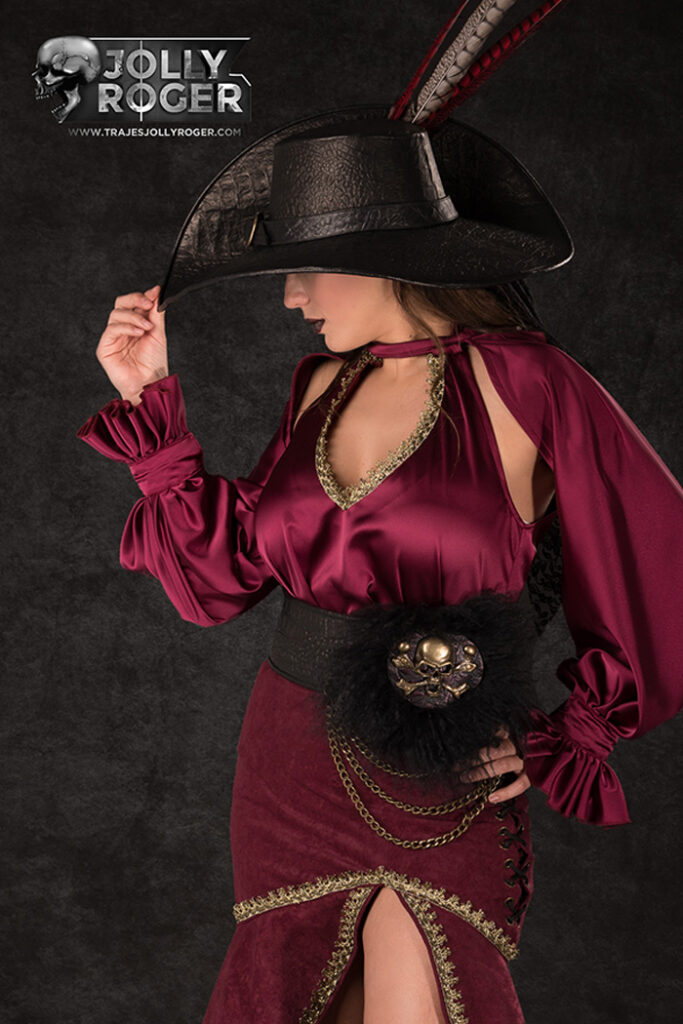 ladies | traje de pirata para mujer en alquiler para fiestas de moros y cristianos | trajes jolly roger | petrer