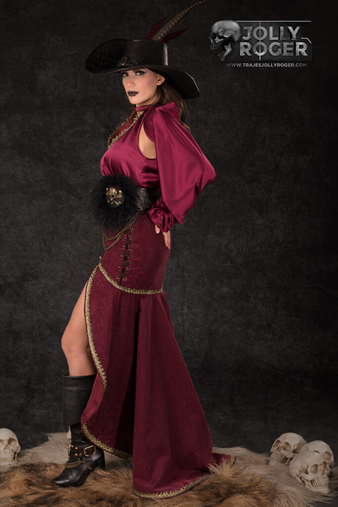ladies | traje de pirata para mujer en alquiler para fiestas de moros y cristianos | trajes jolly roger | petrer