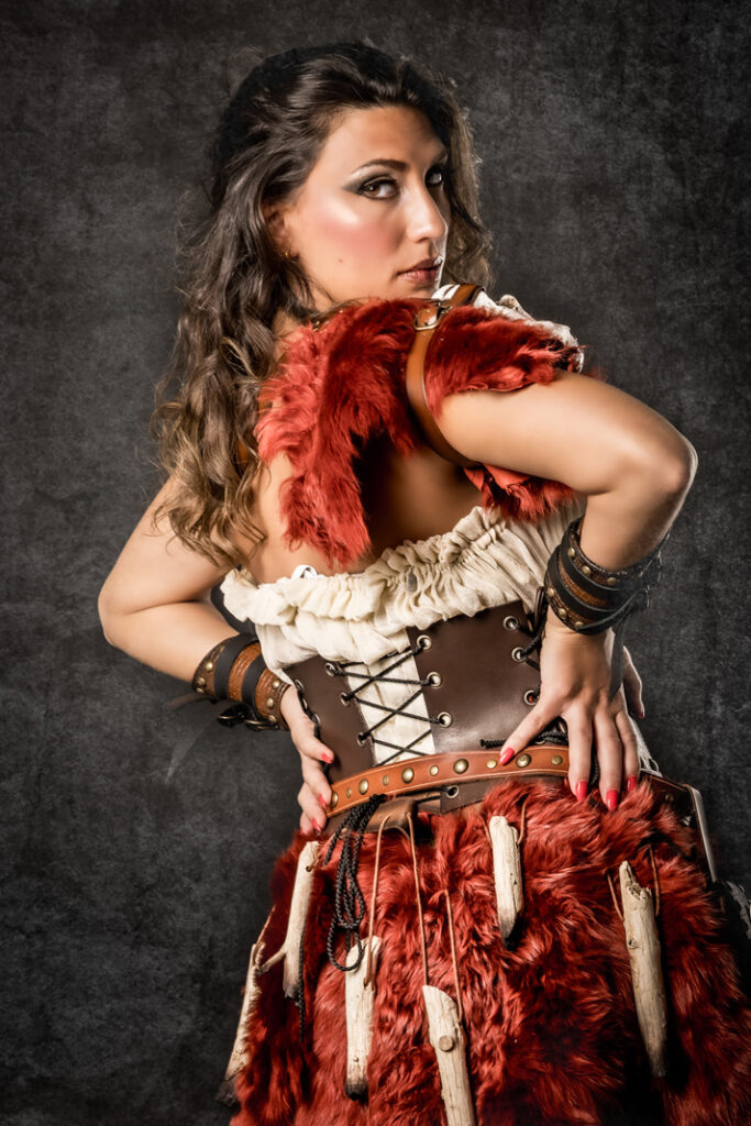 freya | traje de cristiano para mujer en alquiler para fiestas de moros y cristianos | trajes jolly roger | petrer